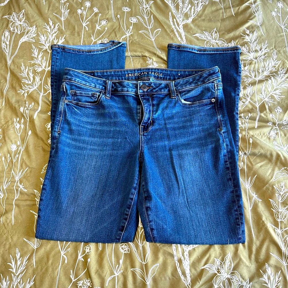 American Eagle Skinny Kick Jeans 16 Regular